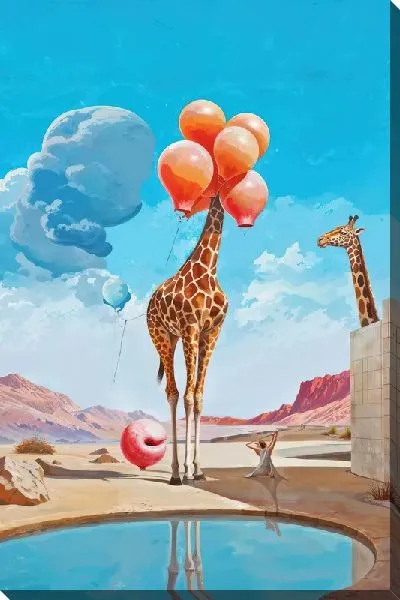 Картина маслом Бассейн №315