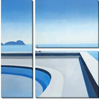 Модульная картина Бассейн №316