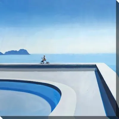 Картина маслом Бассейн №316