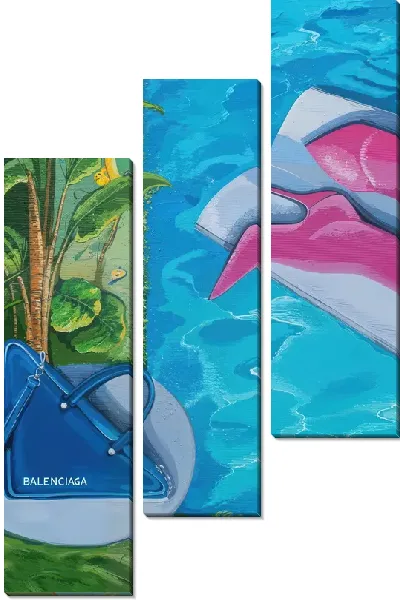 Модульная картина Бассейн №318