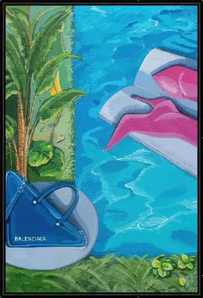 Картина Бассейн №318