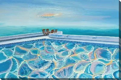 Картина маслом Бассейн №320