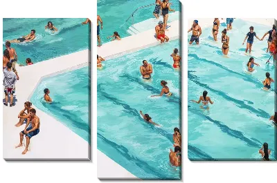 Модульная картина Бассейн №322
