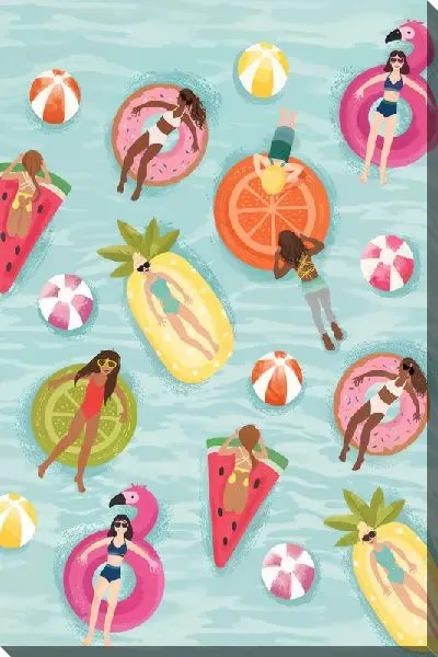 Картина маслом Бассейн №326