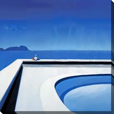 Картина маслом Бассейн №329