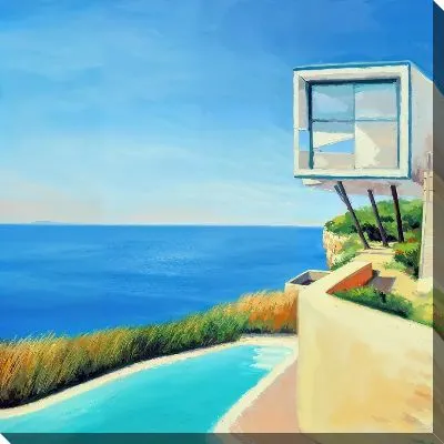 Картина маслом Бассейн №334