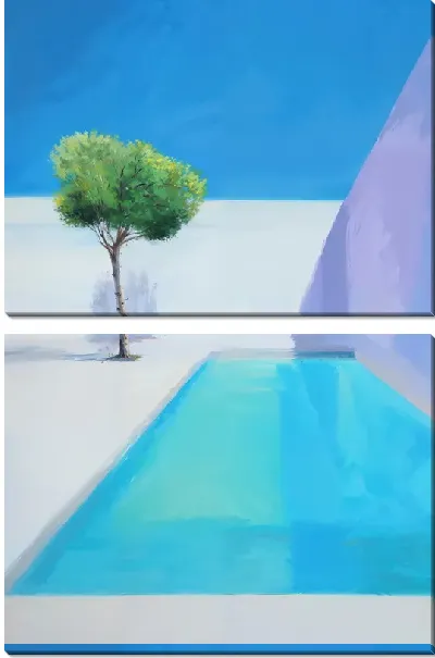 Модульная картина Бассейн №335