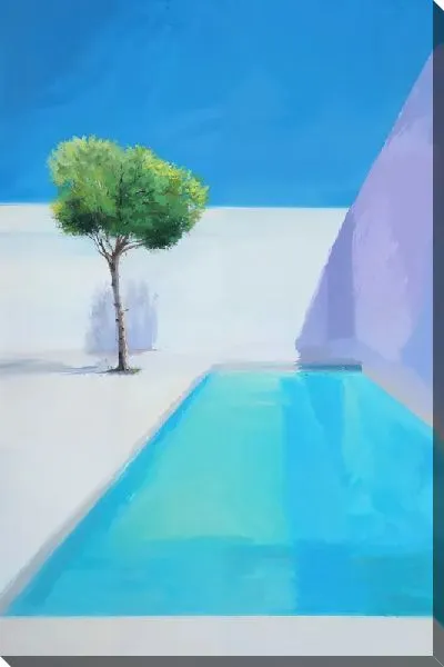 Картина маслом Бассейн №335