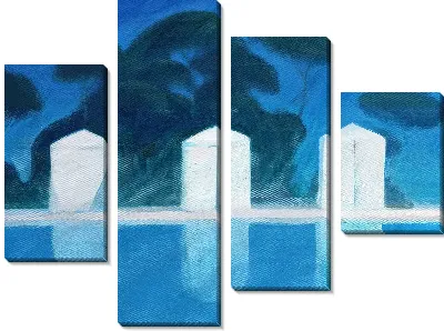 Модульная картина Бассейн №340