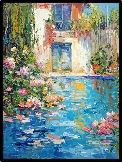 Картина Бассейн №346