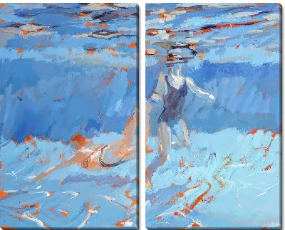 Модульная картина Бассейн №348