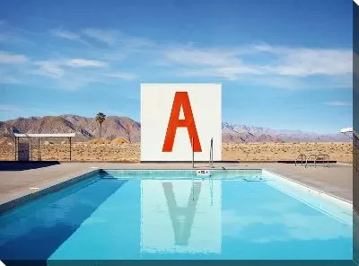 Картина маслом Бассейн №361