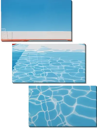 Модульная картина Бассейн №363