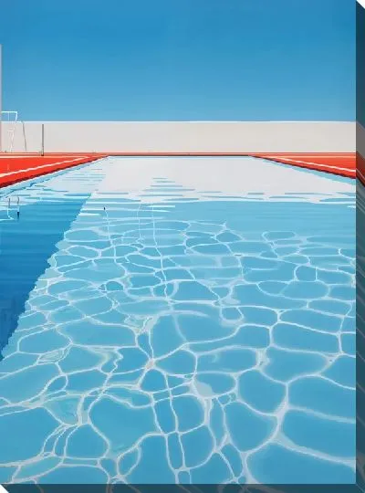 Картина маслом Бассейн №363