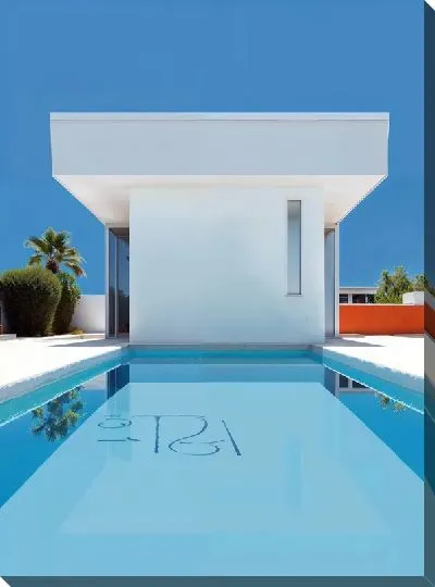 Картина маслом Бассейн №365