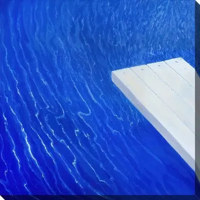 Картина маслом Бассейн №373