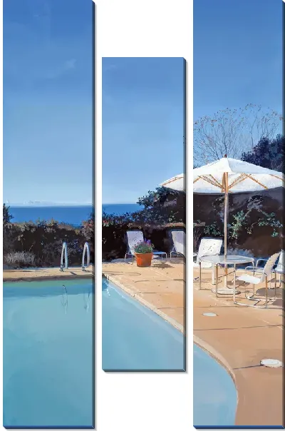 Модульная картина Бассейн №376