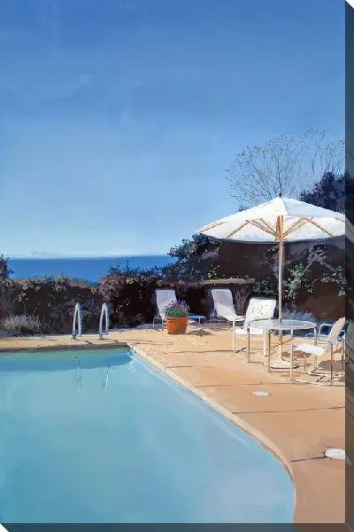 Картина маслом Бассейн №376