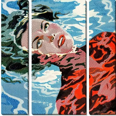 Модульная картина Бассейн №378