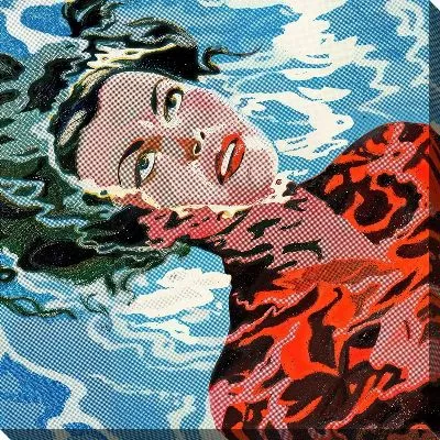 Картина маслом Бассейн №378