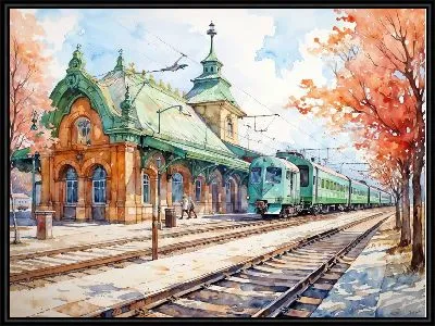 Картина Вокзал №4