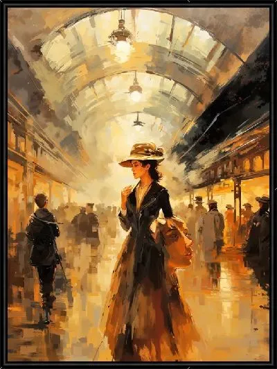 Картина Вокзал №10