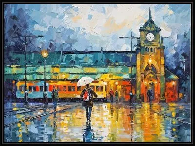 Картина Вокзал №15