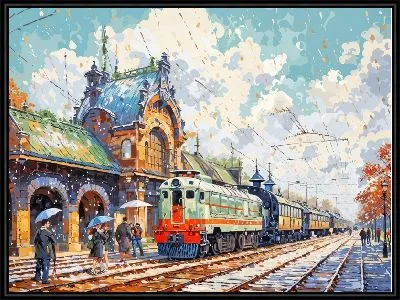 Картина Вокзал №18