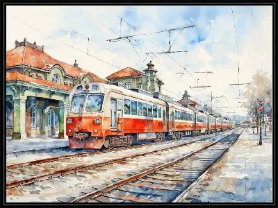 Картина Вокзал №20