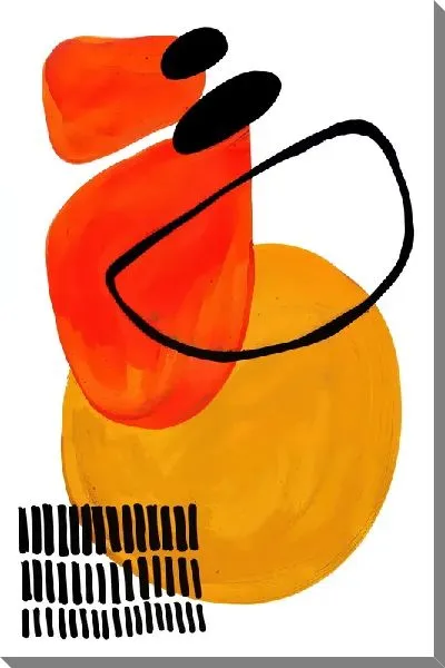 Картина маслом Геометрические фигуры №3