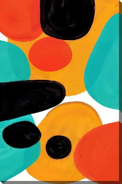 Картина маслом Геометрические фигуры №5