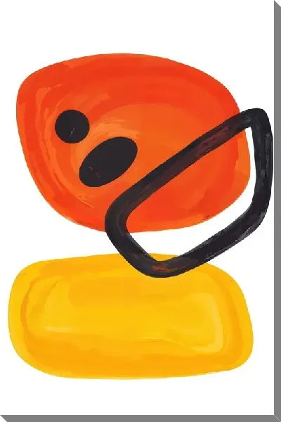 Картина маслом Геометрические фигуры №6