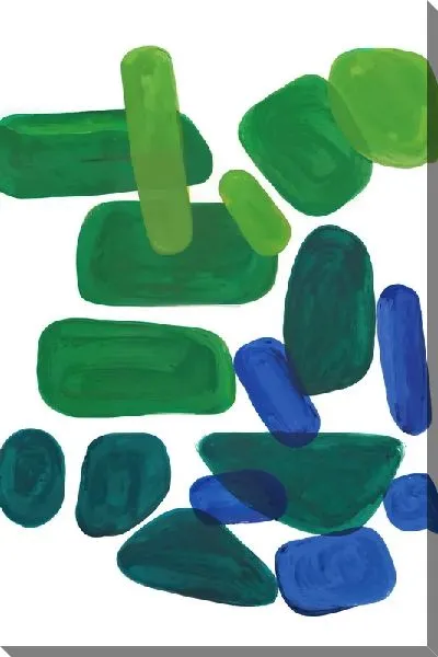 Картина маслом Геометрические фигуры №7