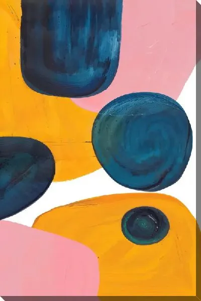 Картина маслом Геометрические фигуры №8