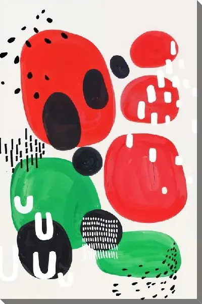 Картина маслом Геометрические фигуры №14