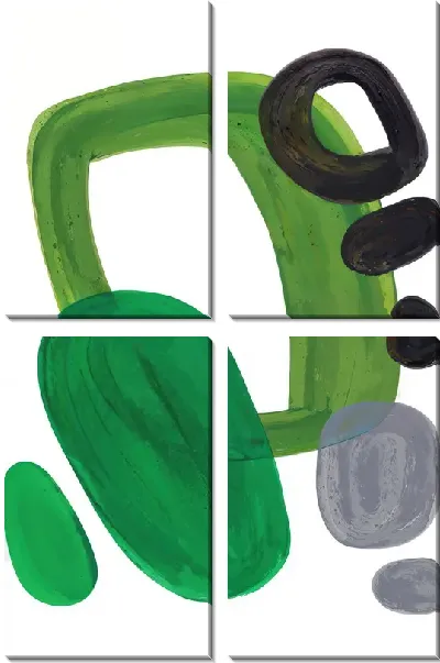 Модульная картина Геометрические фигуры №15