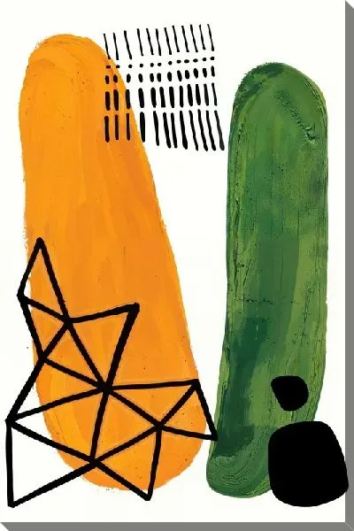 Картина маслом Геометрические фигуры №16