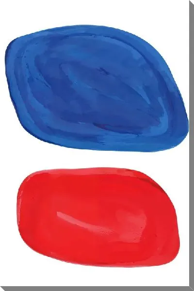 Картина маслом Геометрические фигуры №18