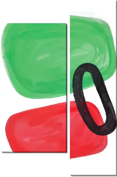 Модульная картина Геометрические фигуры №21