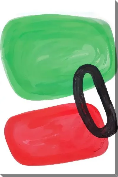 Картина маслом Геометрические фигуры №21