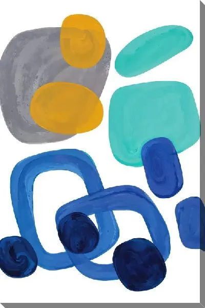Картина маслом Геометрические фигуры №22