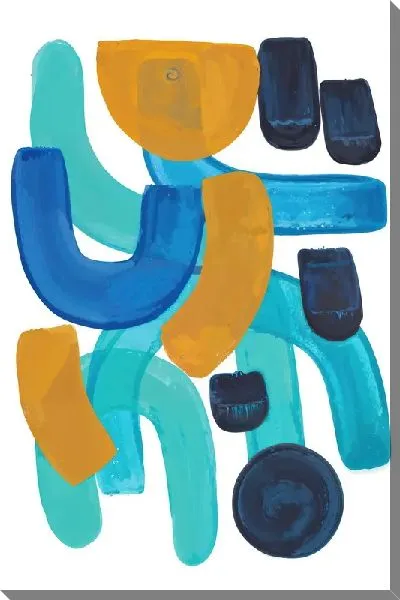 Картина маслом Геометрические фигуры №26