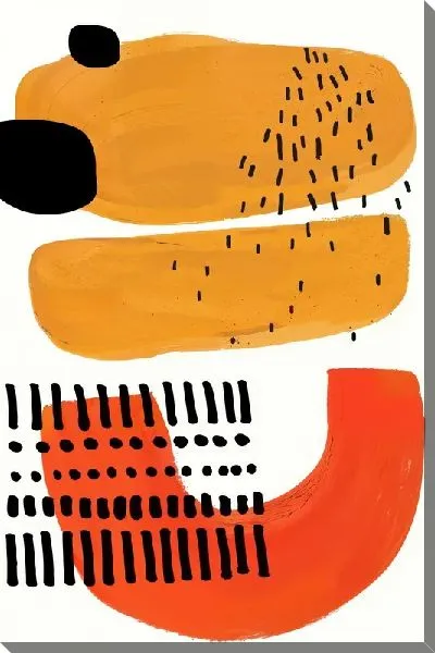 Картина маслом Геометрические фигуры №28