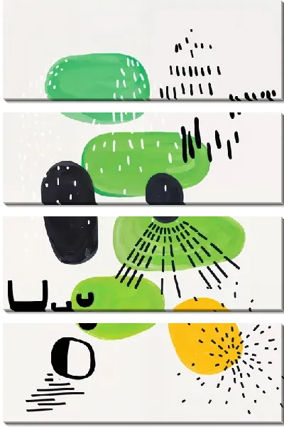 Модульная картина Геометрические фигуры №29