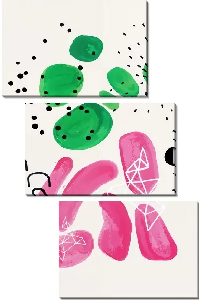 Модульная картина Геометрические фигуры №31