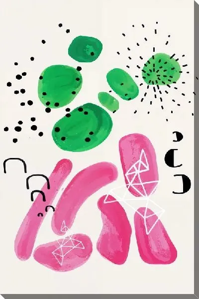 Картина маслом Геометрические фигуры №31