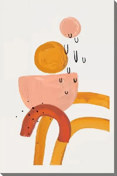 Картина маслом Геометрические фигуры №32