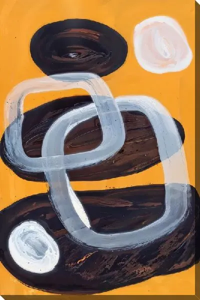 Картина маслом Геометрические фигуры №34