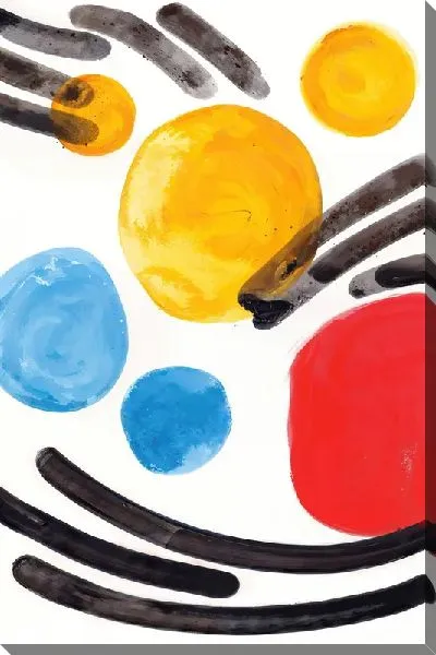 Картина маслом Геометрические фигуры №36