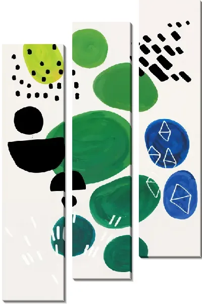Модульная картина Геометрические фигуры №37